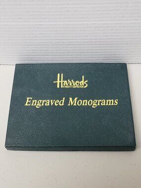 Harrods Monogram 'C' Cards & Envelopes
